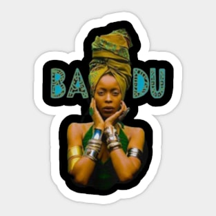 Moments with Musical Maven Erykah Badu Sticker